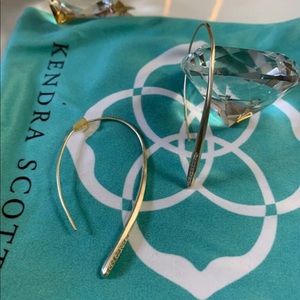 Kendra Scott Rose Gold Hoop Earrings